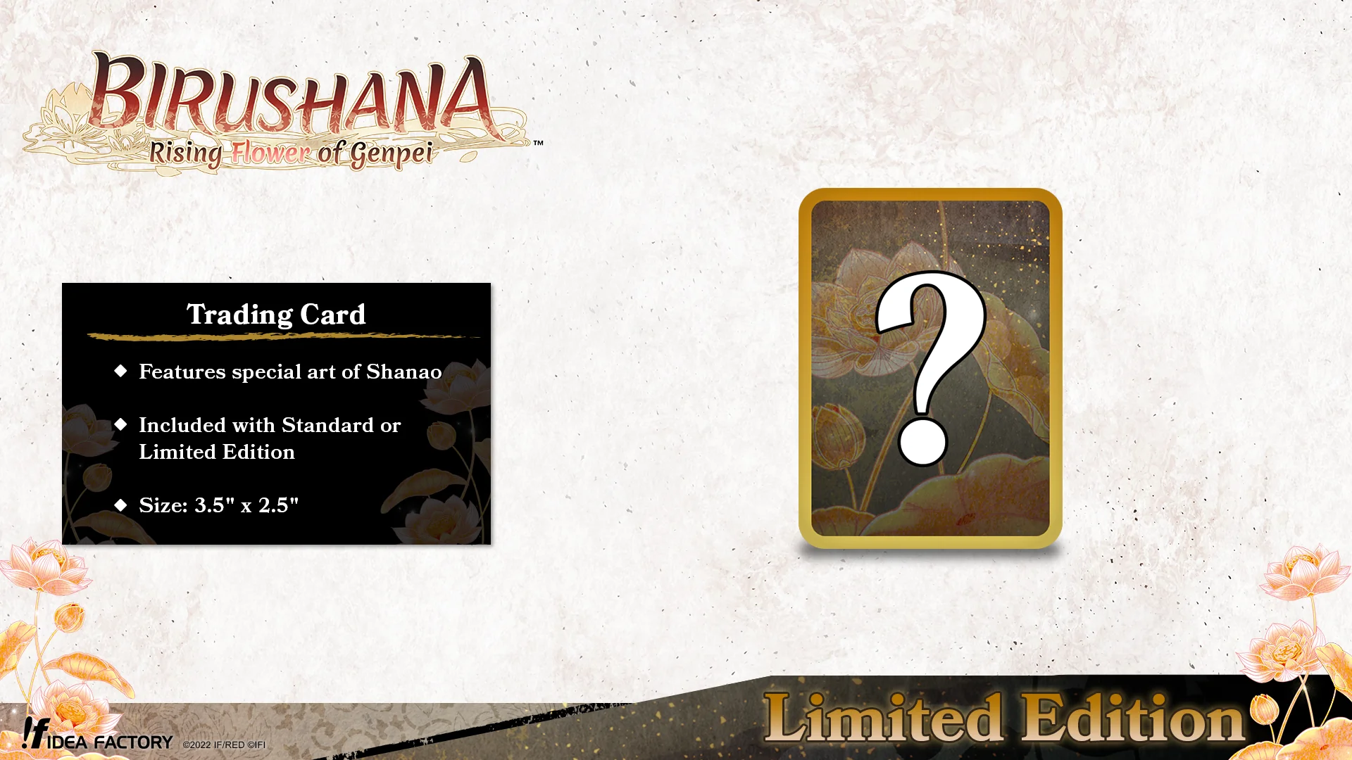Birushana: Rising Flower of Genpei Limited Edition - Image 9