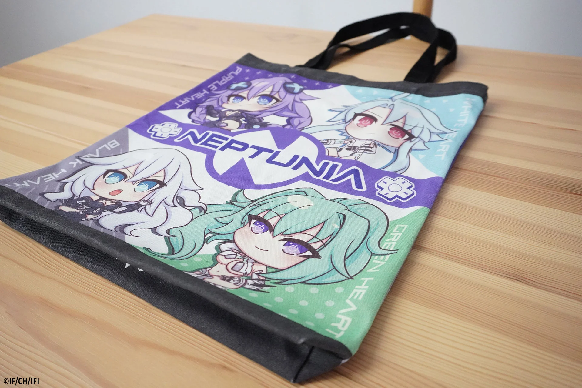 Canvas Tote Bag - Neptunia HDD Chibi - Image 3