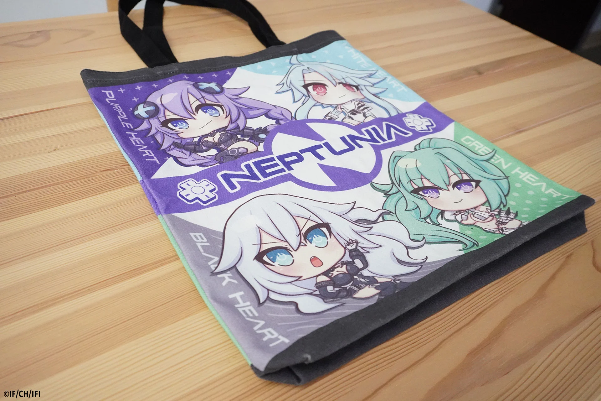 Canvas Tote Bag - Neptunia HDD Chibi - Image 4