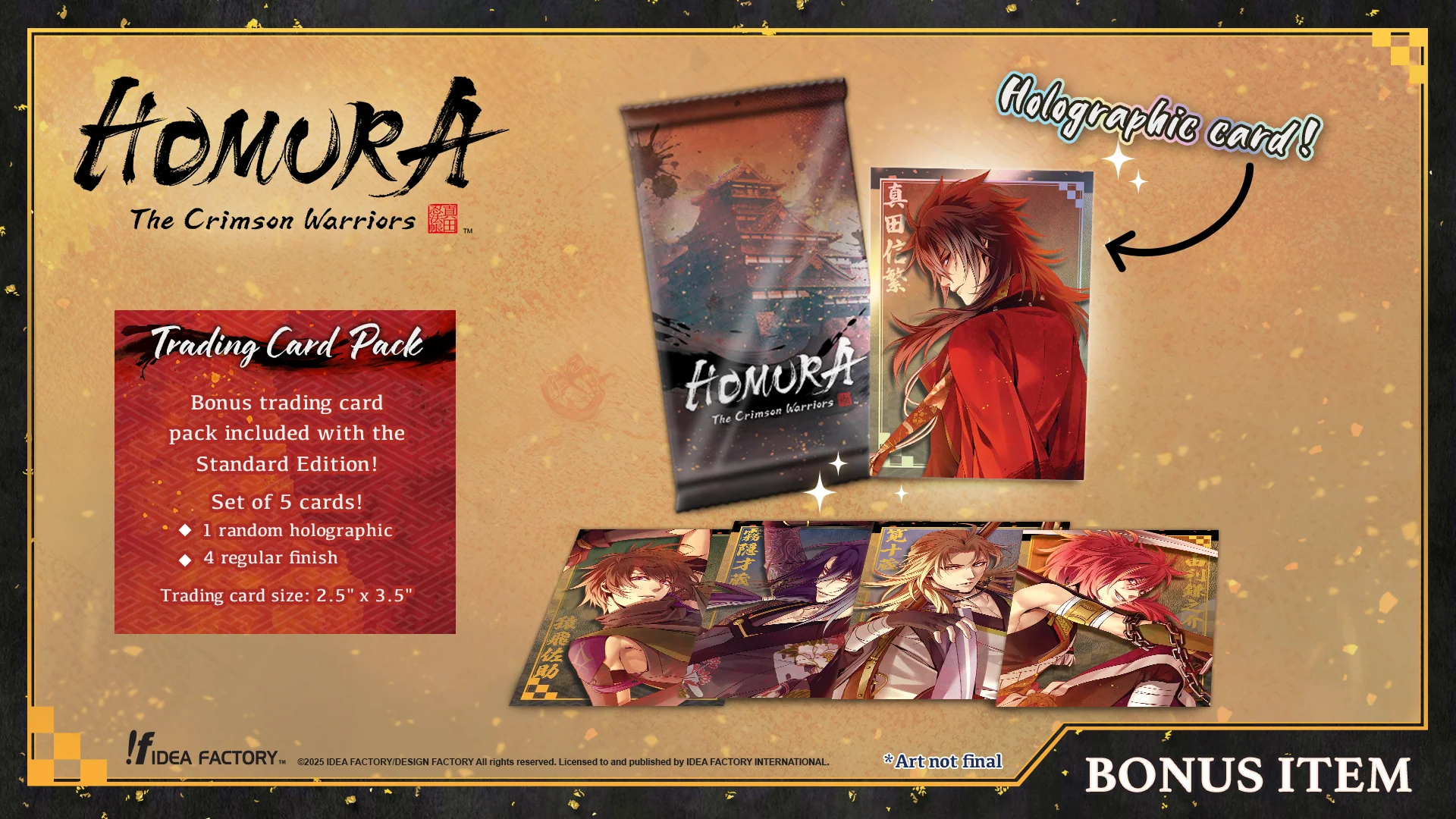 Homura: The Crimson Warriors Standard Edition - Image 3