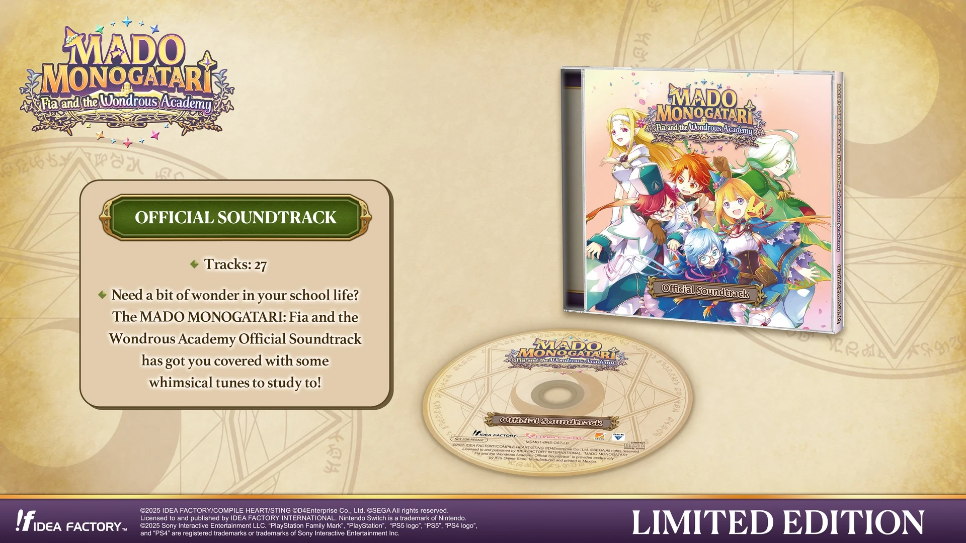 MADO MONOGATARI: Fia and the Wondrous Academy Limited Edition - Image 5
