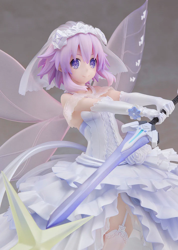 Hyperdimension Neptunia - Neptune 1:7 PVC Figure (Little Purple ver.) - With Steam Code - Image 11