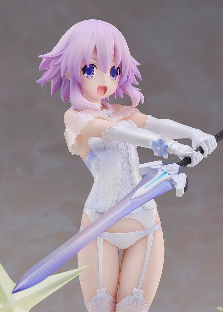 Hyperdimension Neptunia - Neptune 1:7 PVC Figure (Little Purple ver.) - With Steam Code - Image 14