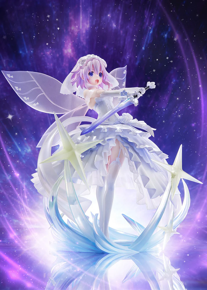 Hyperdimension Neptunia - Neptune 1:7 PVC Figure (Little Purple ver.) - With Steam Code - Image 15