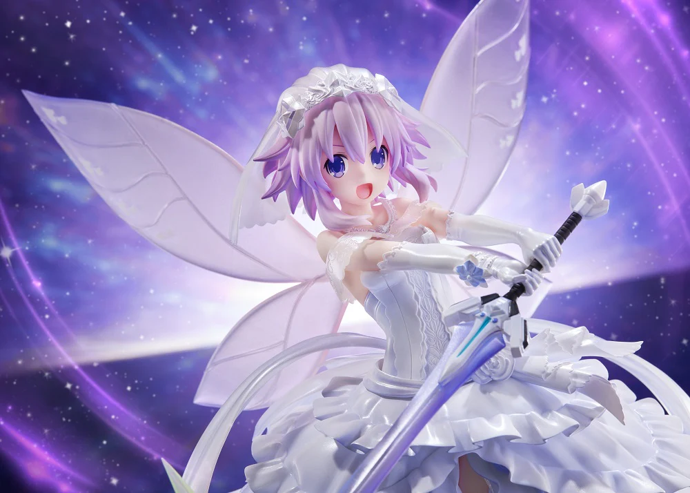 Hyperdimension Neptunia - Neptune 1:7 PVC Figure (Little Purple ver.) - With Steam Code - Image 16
