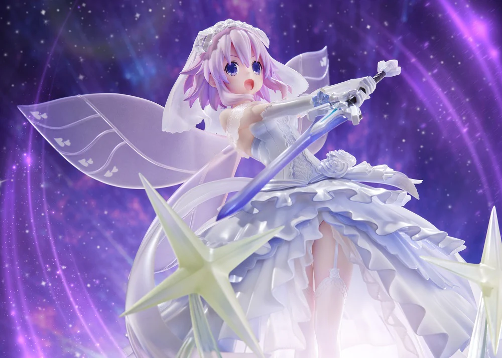 Hyperdimension Neptunia - Neptune 1:7 PVC Figure (Little Purple ver.) - With Steam Code - Image 17