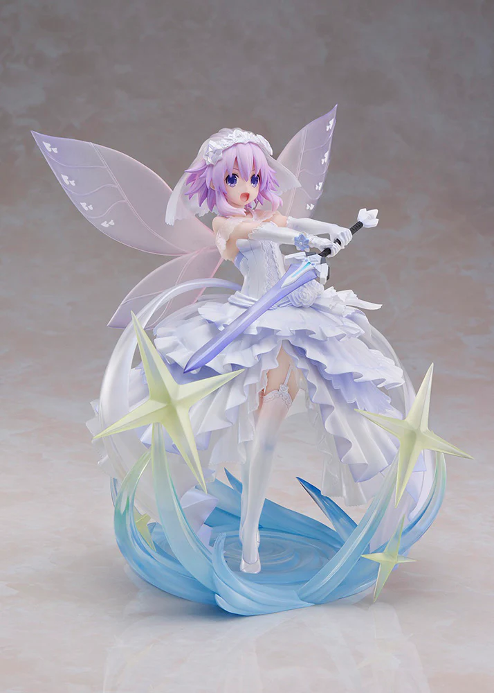 Hyperdimension Neptunia - Neptune 1:7 PVC Figure (Little Purple ver.) - With Steam Code - Image 3