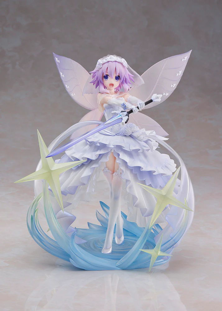Hyperdimension Neptunia - Neptune 1:7 PVC Figure (Little Purple ver.) - With Steam Code - Image 4