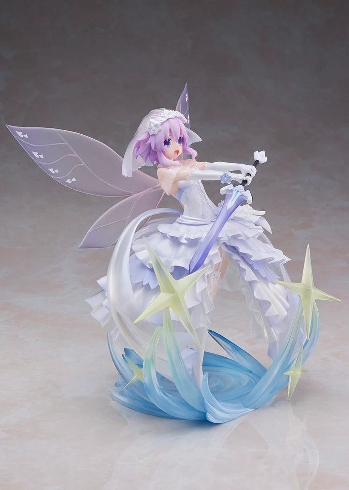 Hyperdimension Neptunia - Neptune 1:7 PVC Figure (Little Purple ver.) - With Steam Code - Image 6