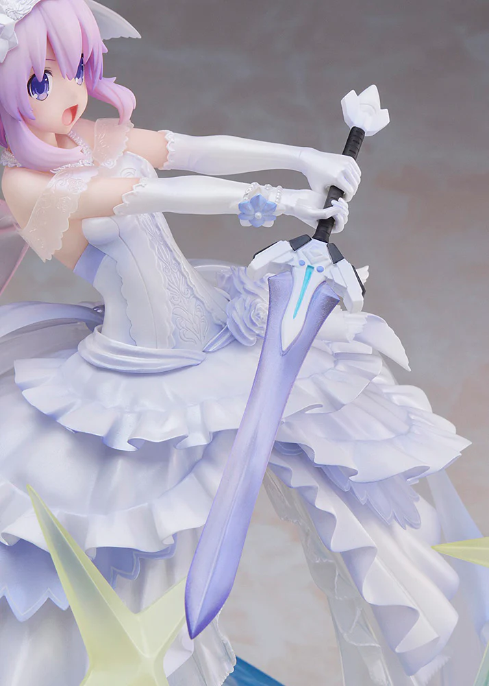 Hyperdimension Neptunia - Neptune 1:7 PVC Figure (Little Purple ver.) - With Steam Code - Image 8
