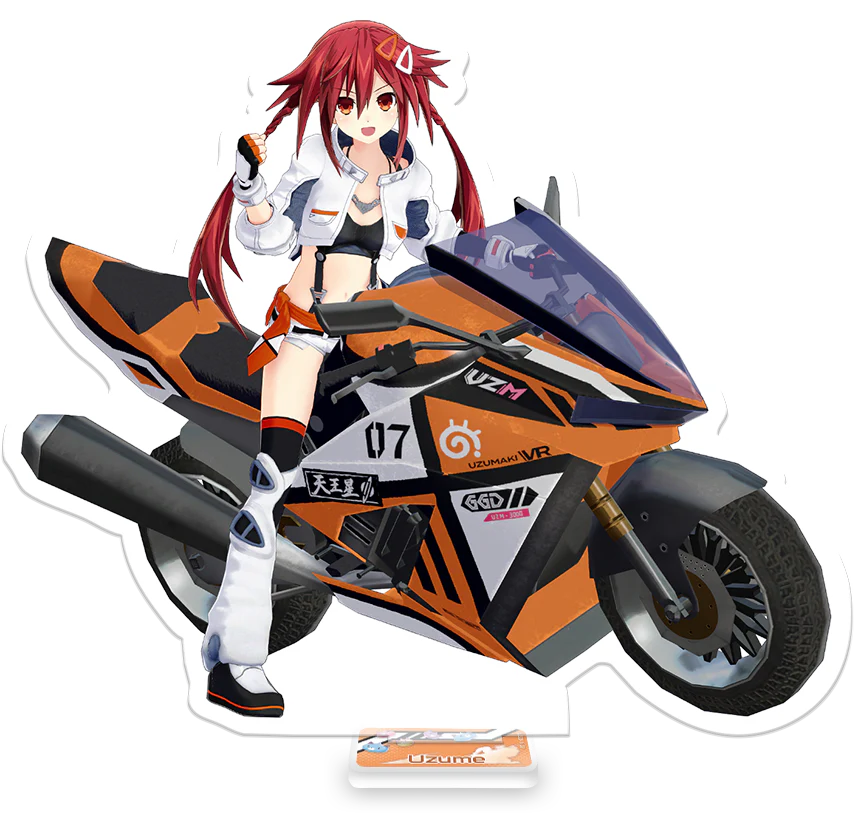 Neptunia Riders VS Dogoos Acrylic Standees - Image 6
