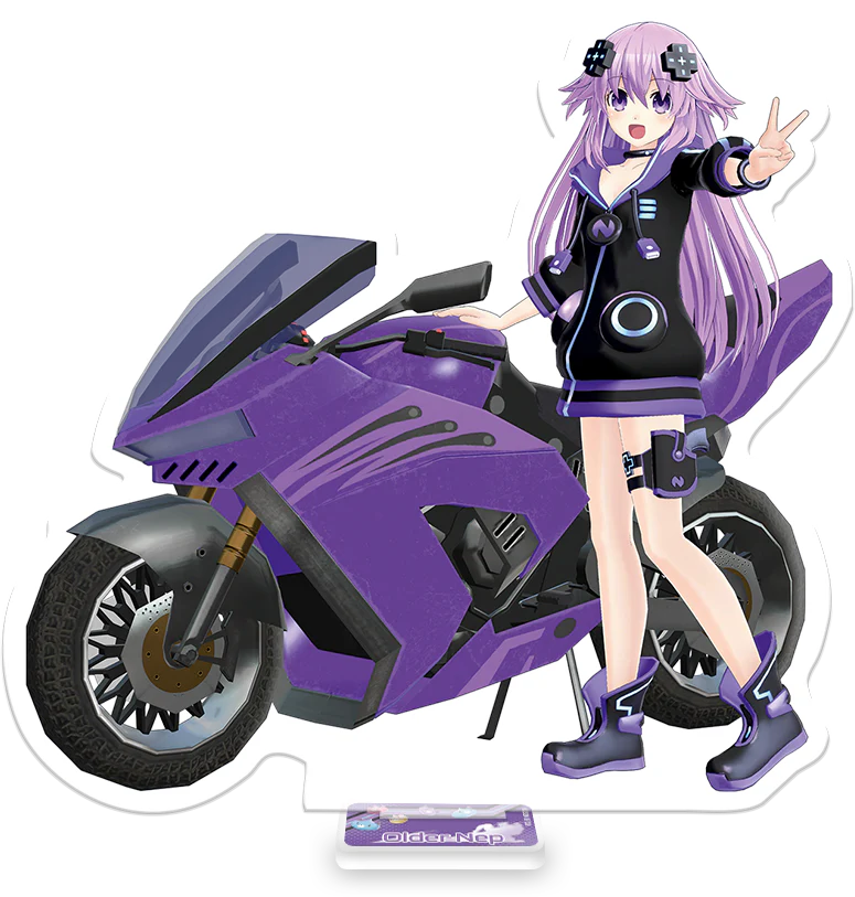 Neptunia Riders VS Dogoos Acrylic Standees - Image 7