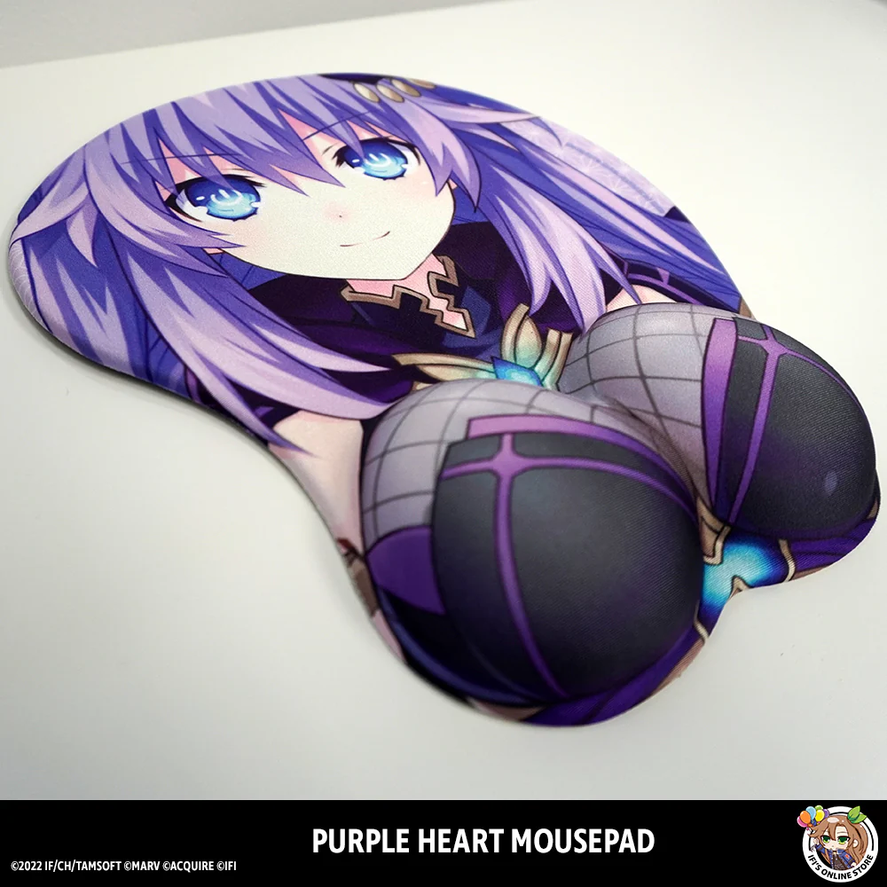 Purple Heart Mousepad - Image 4